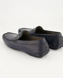 AB00010 Mokassins in Blau