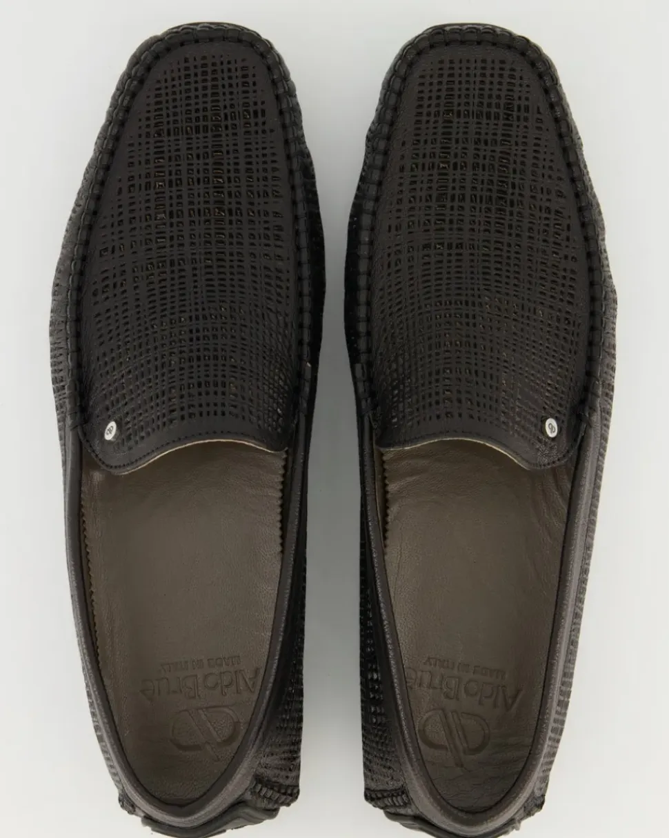 AB0010 Mokassins in Schwarz