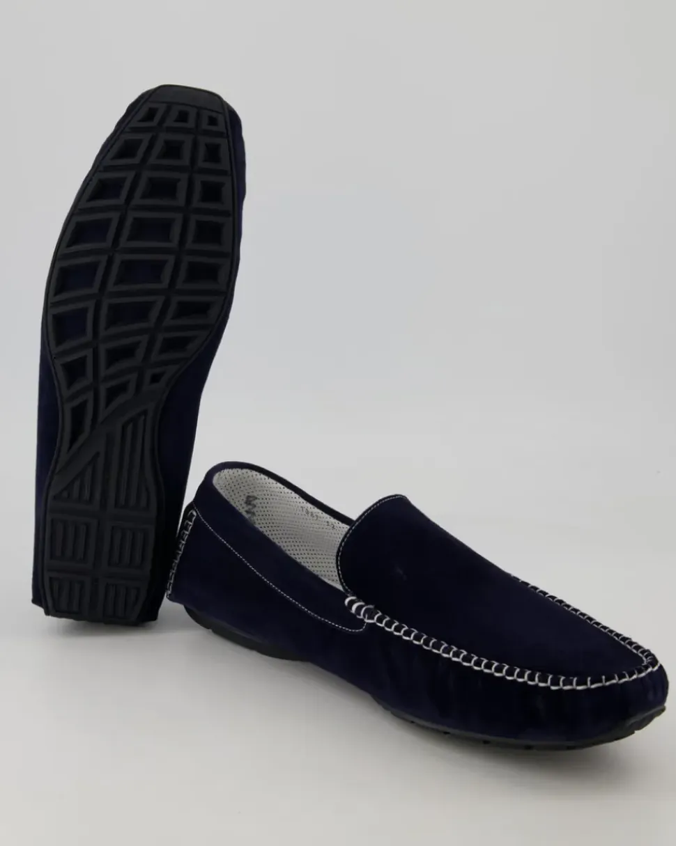 AB0001Q Mokassins in Blau