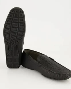 AB0104Q Mokassins in Schwarz