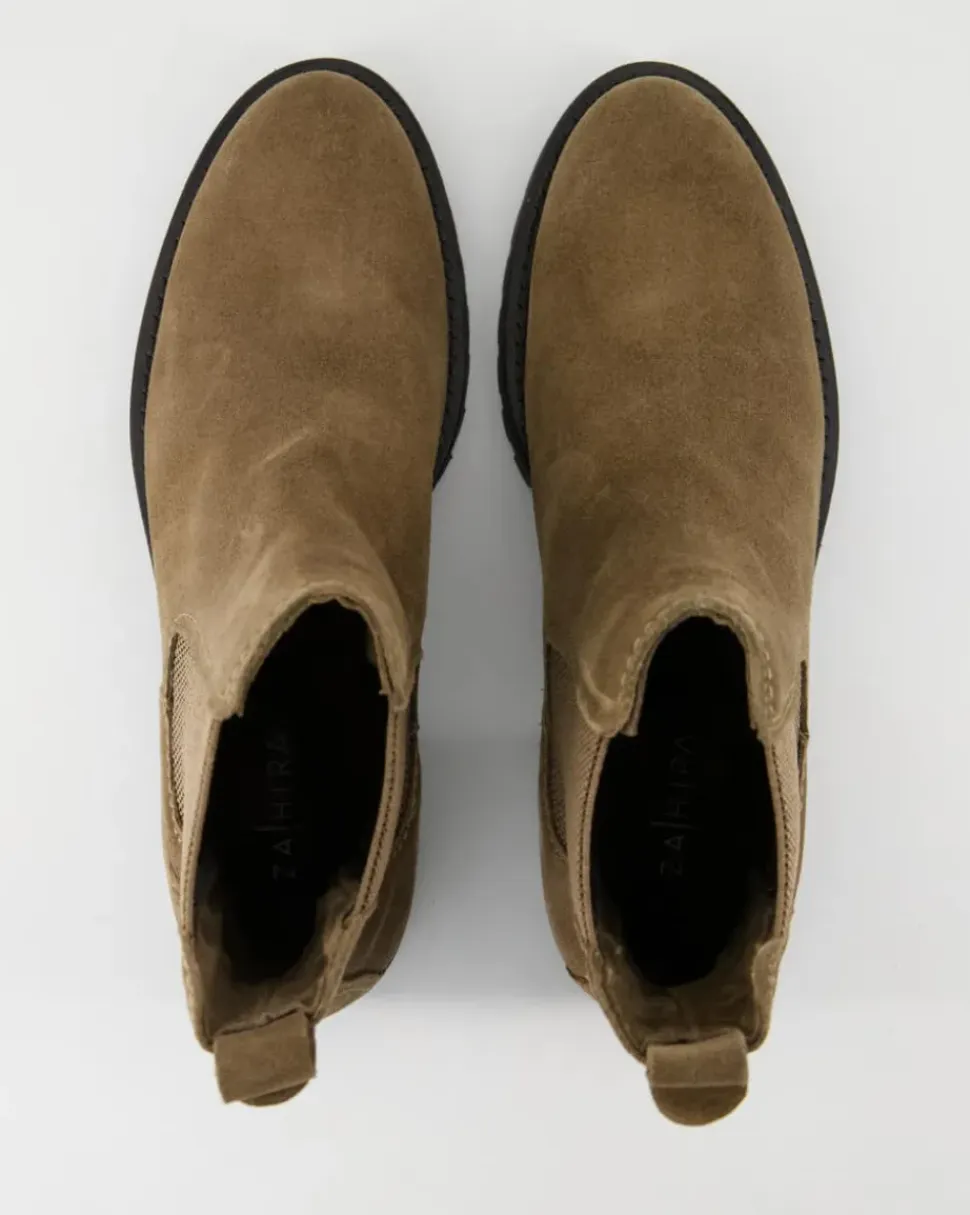 A8174-08 Chelsea Boots in Beige
