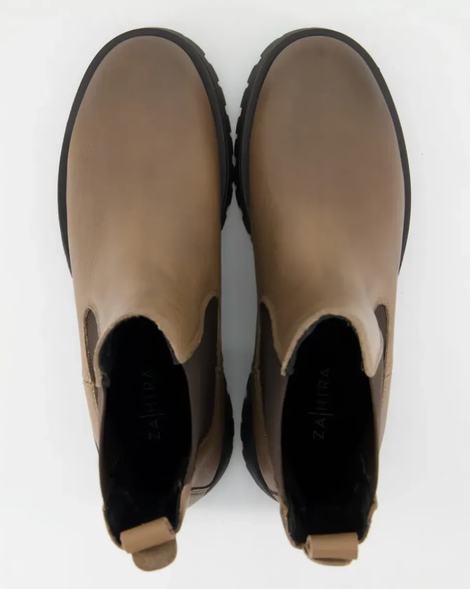 A8399-18 Chelsea Boots in Braun
