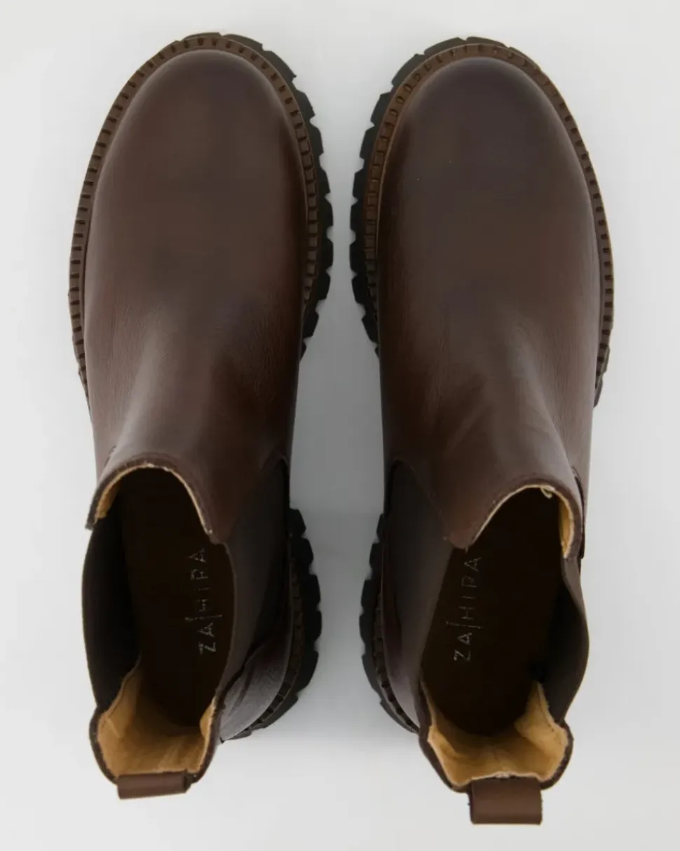 A8780-02 Chelsea Boots in Braun