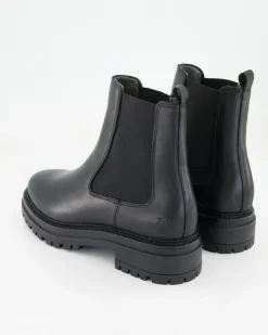 A8381-19 Chelsea Boots in Schwarz