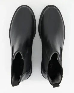 A8381-19 Chelsea Boots in Schwarz