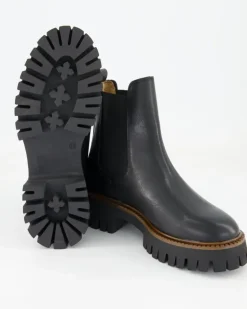 A8780-01 Chelsea Boots in Schwarz