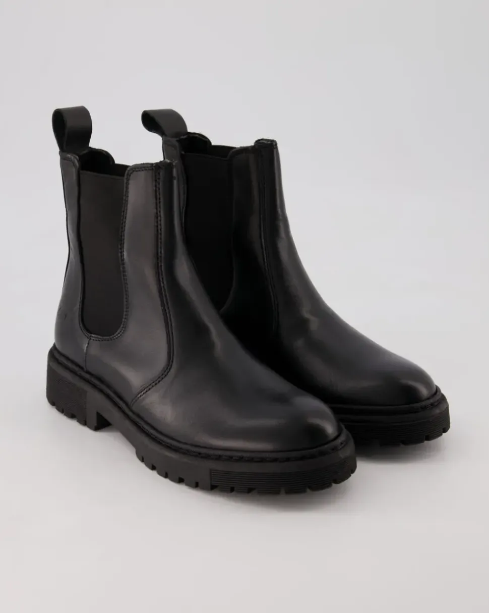A7880-29 Chelsea Boots in Schwarz