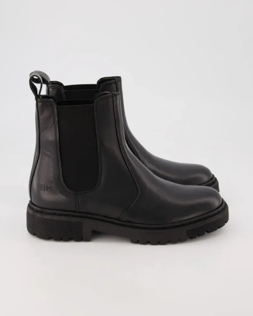 A7880-29 Chelsea Boots in Schwarz