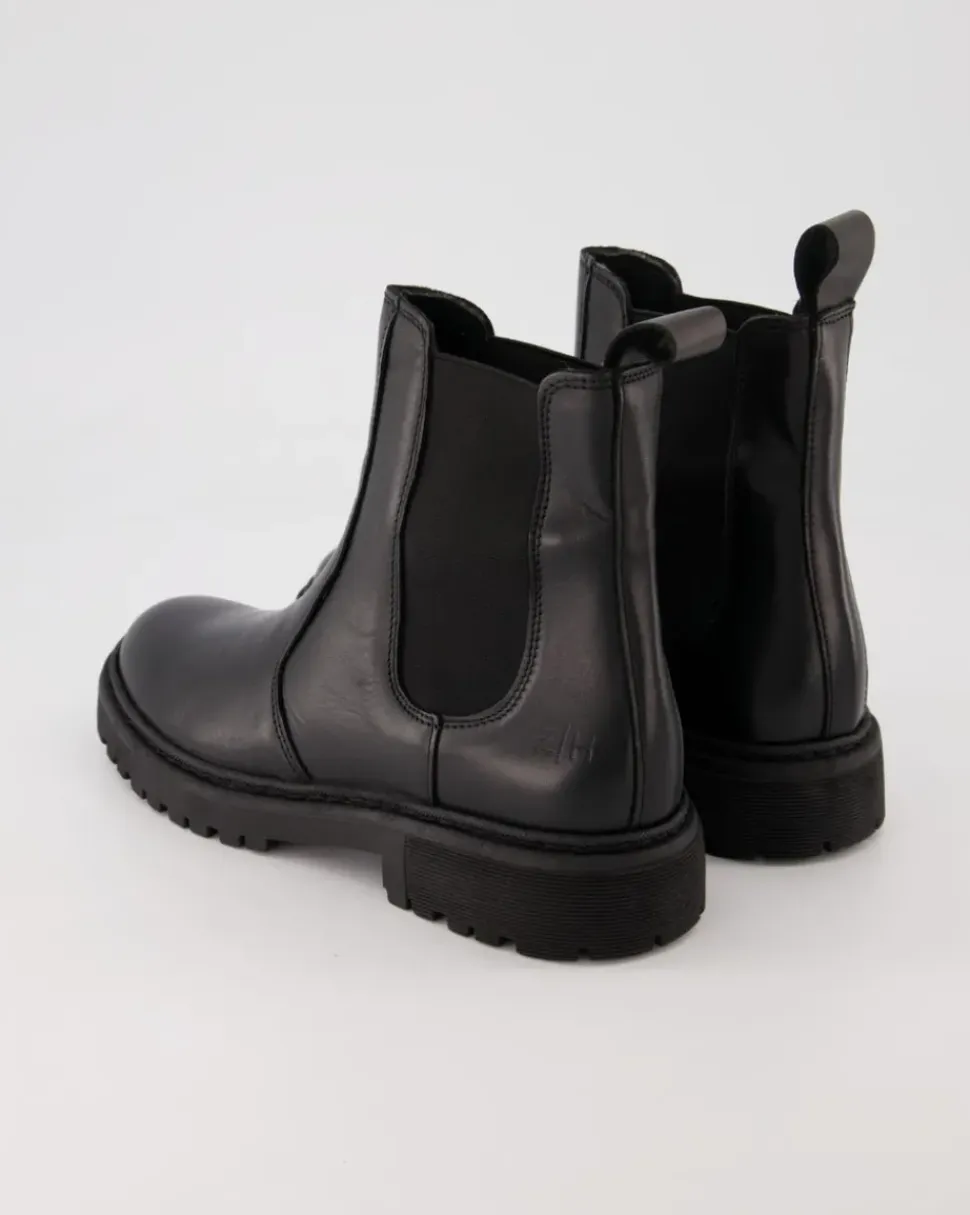 A7880-29 Chelsea Boots in Schwarz
