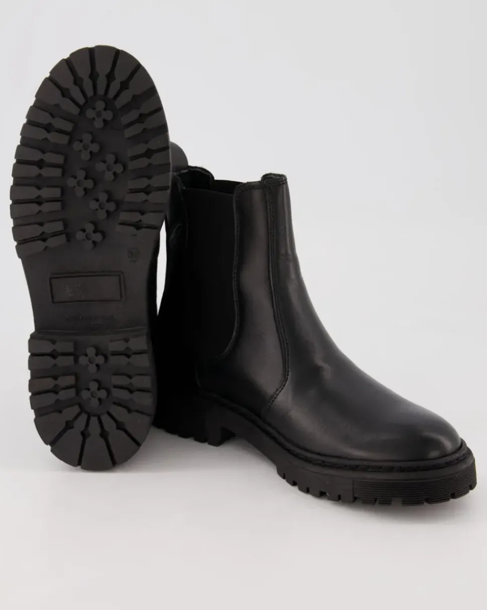 A7880-29 Chelsea Boots in Schwarz