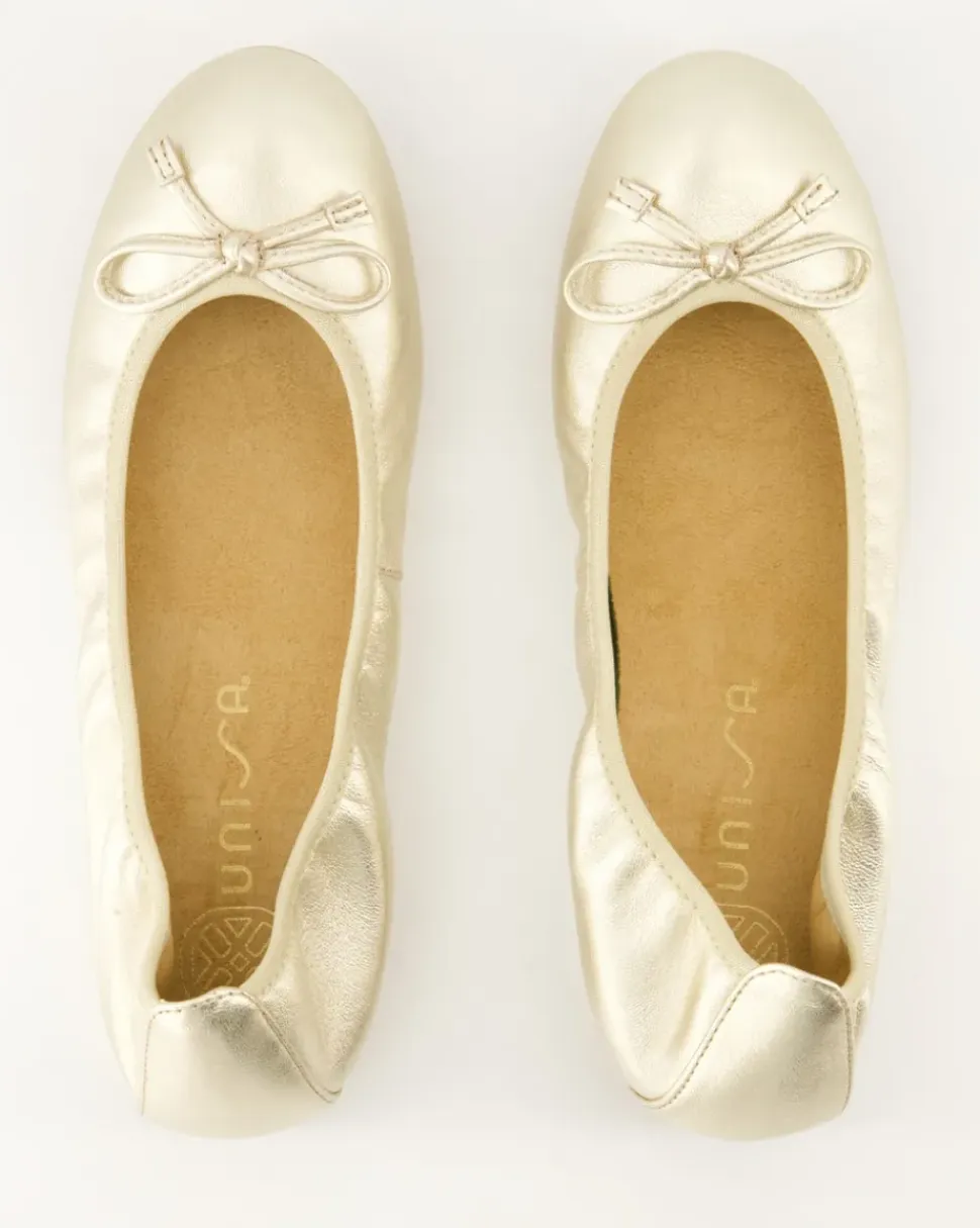 Acor Ballerinas in Gold