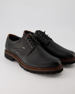Adalrik-703-Tex-H Schnürschuhe in Schwarz