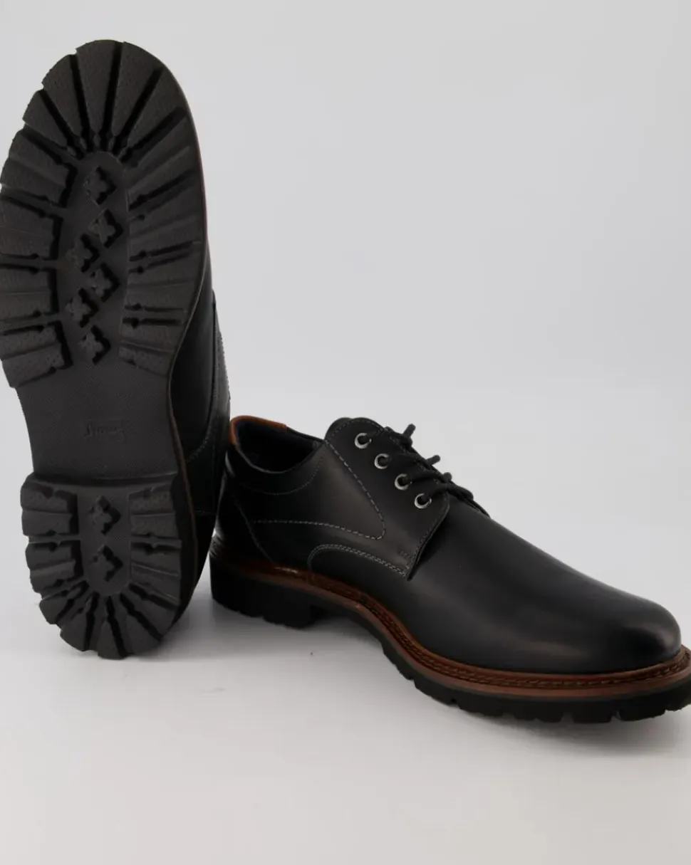 Adalrik-703-Tex-H Schnürschuhe in Schwarz