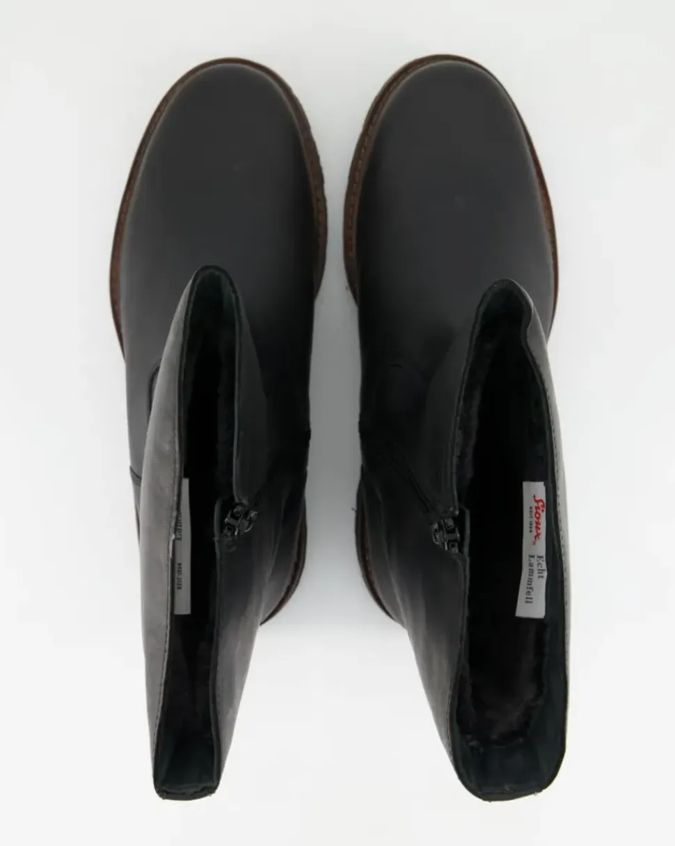 Adalr.718 Stiefel in Schwarz