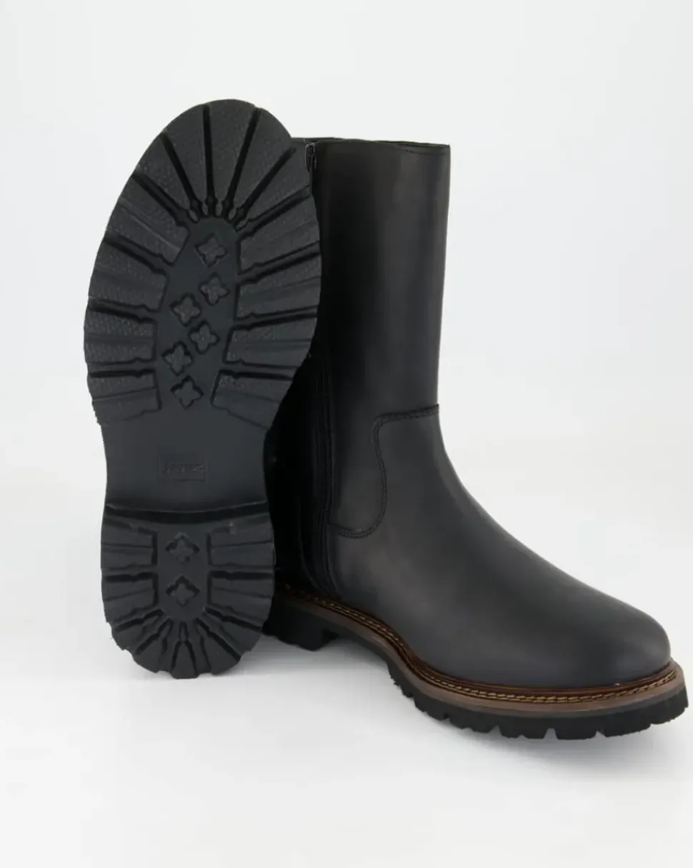 Adalr.718 Stiefel in Schwarz