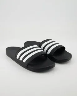 Adilette Comfort Badeschuhe in Schwarz