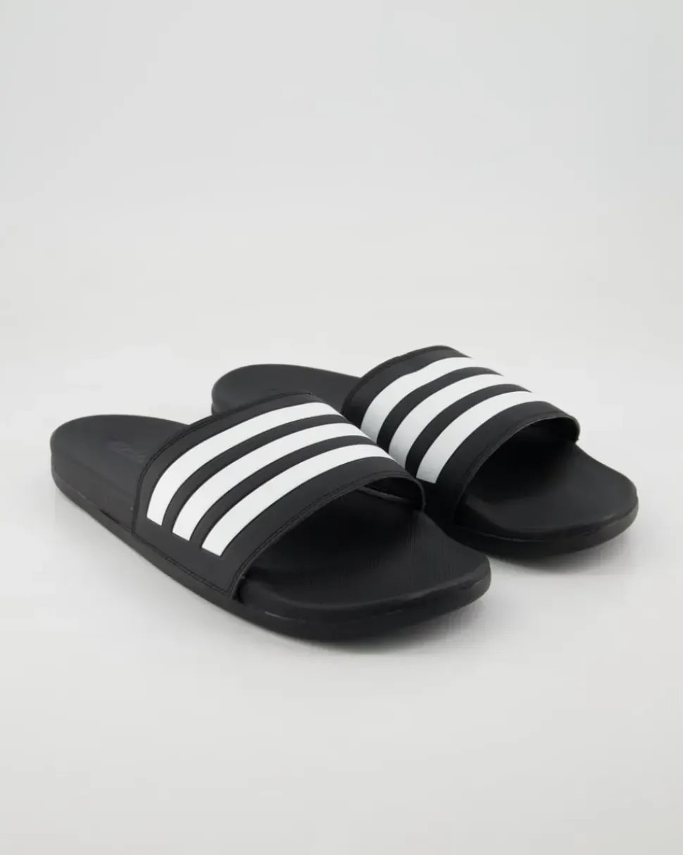 Adilette Comfort Badeschuhe in Schwarz