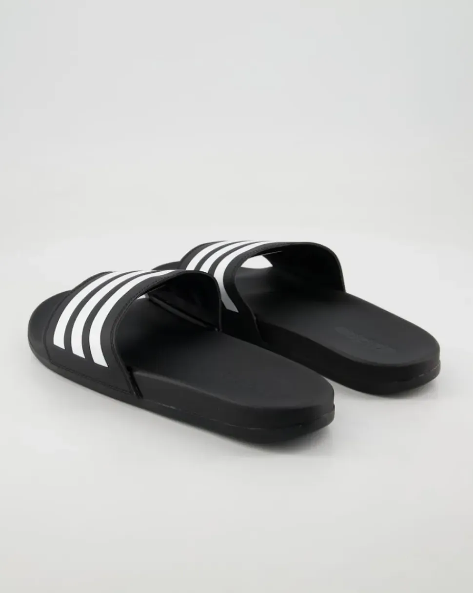 Adilette Comfort Badeschuhe in Schwarz