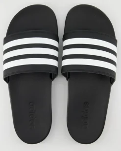 Adilette Comfort Badeschuhe in Schwarz