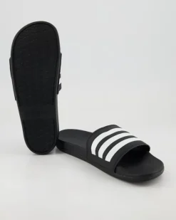 Adilette Comfort Badeschuhe in Schwarz