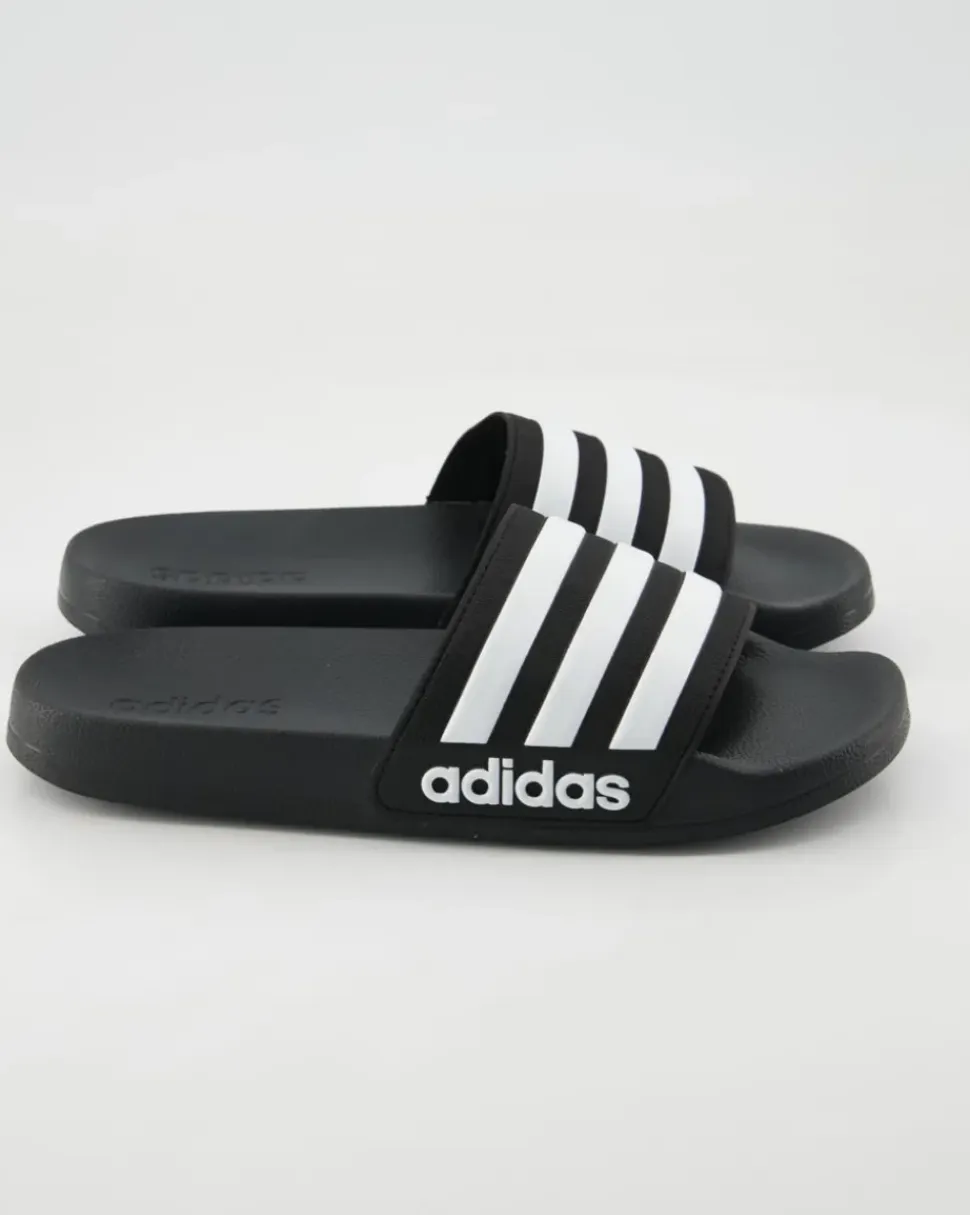 Adilette Shower K Badeschuhe in Schwarz