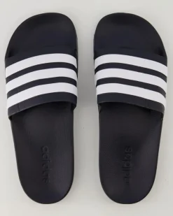 Adilette Shower Pantoletten in Schwarz