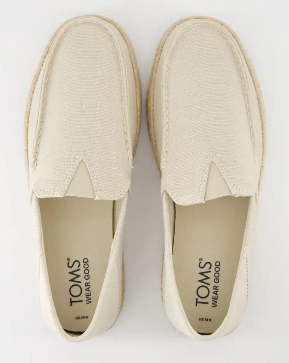 Alonso Loafer Rope Espadrilles in Beige