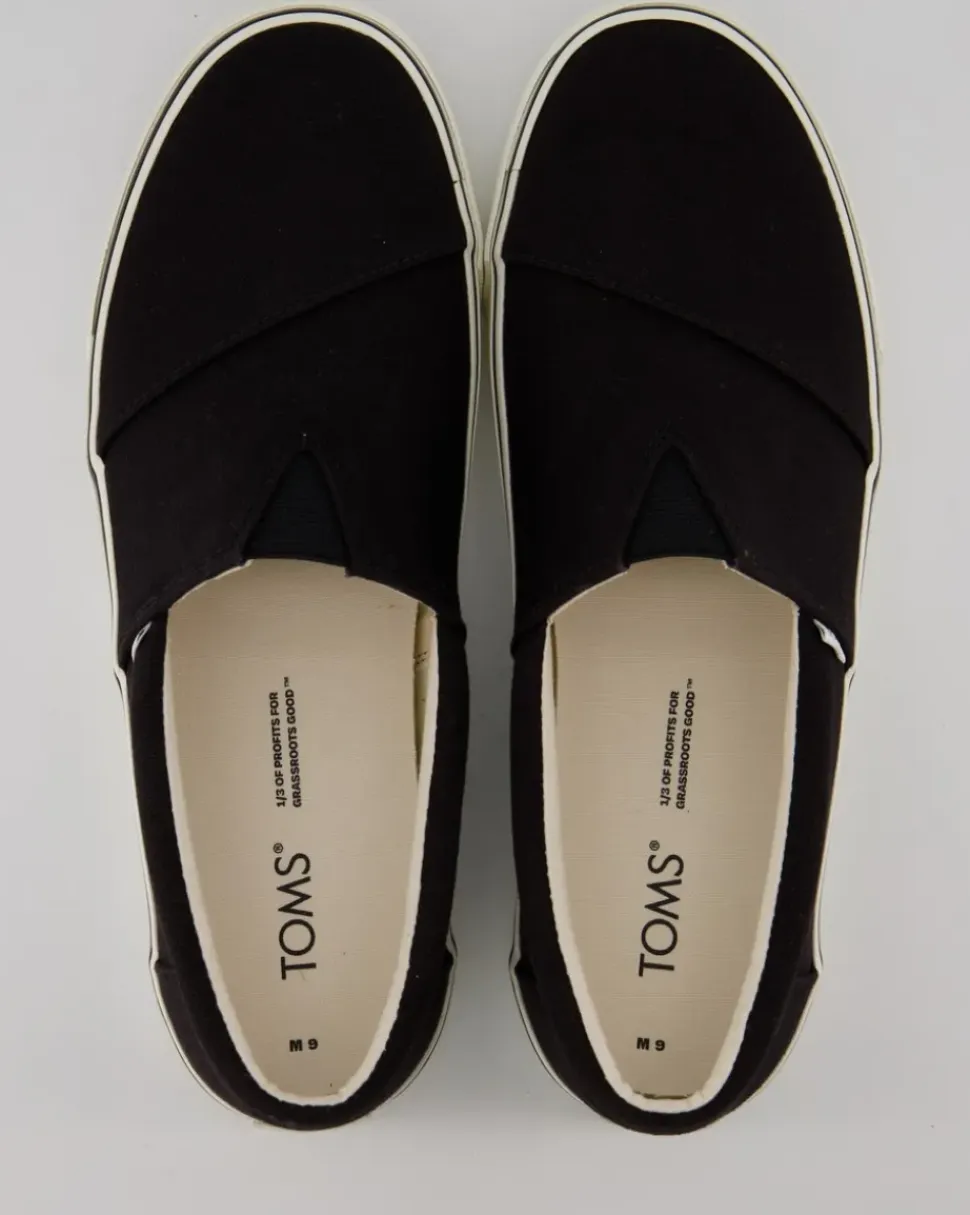 Alpargata Fenix Slipper in Schwarz