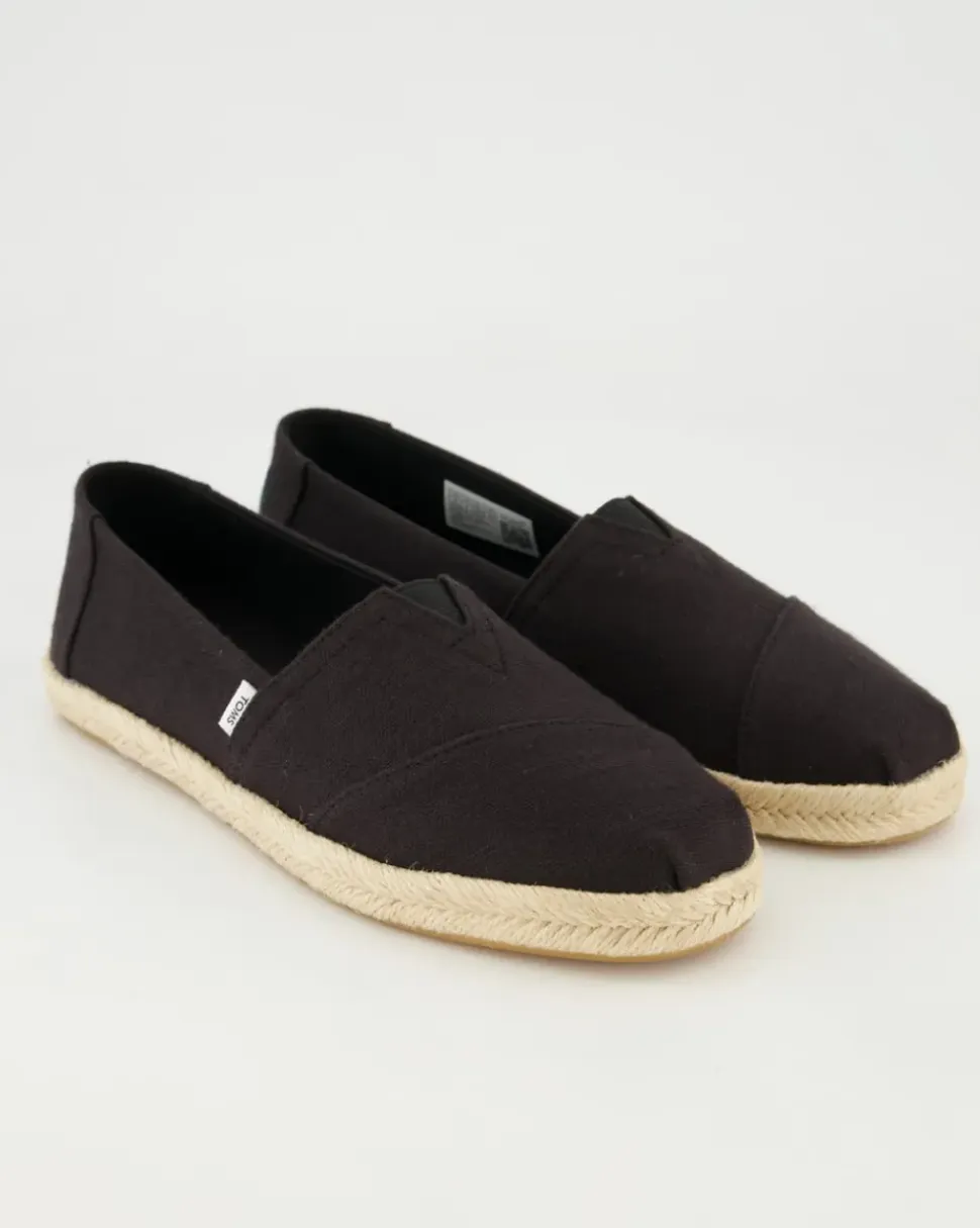Alpargata Rope Espadrilles in Schwarz