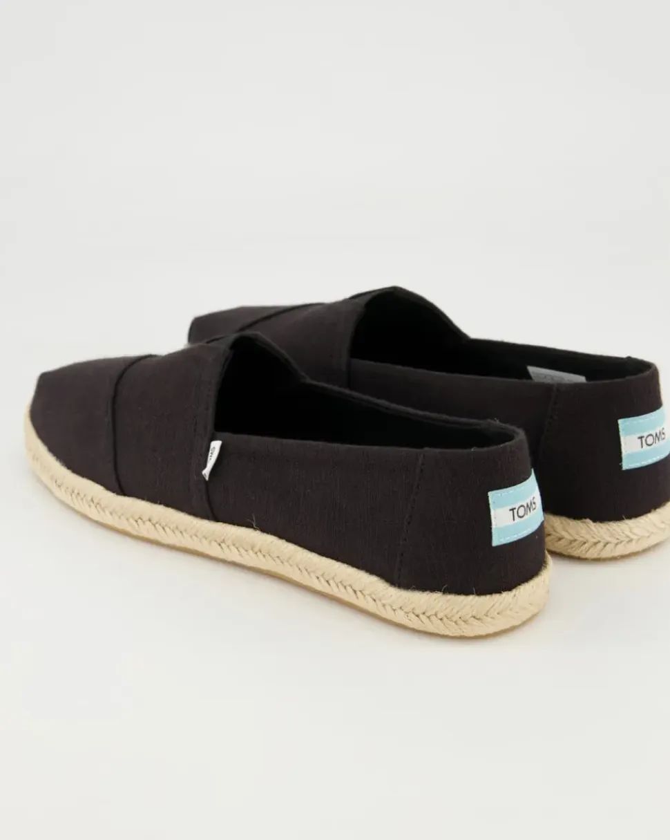 Alpargata Rope Espadrilles in Schwarz