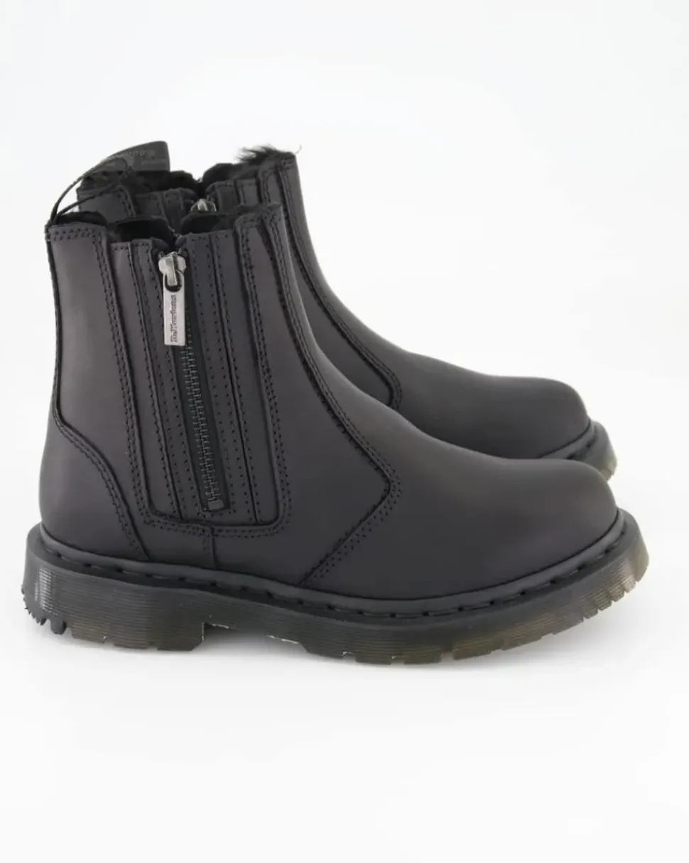 2976 Alyson w/zips Stiefeletten in Schwarz