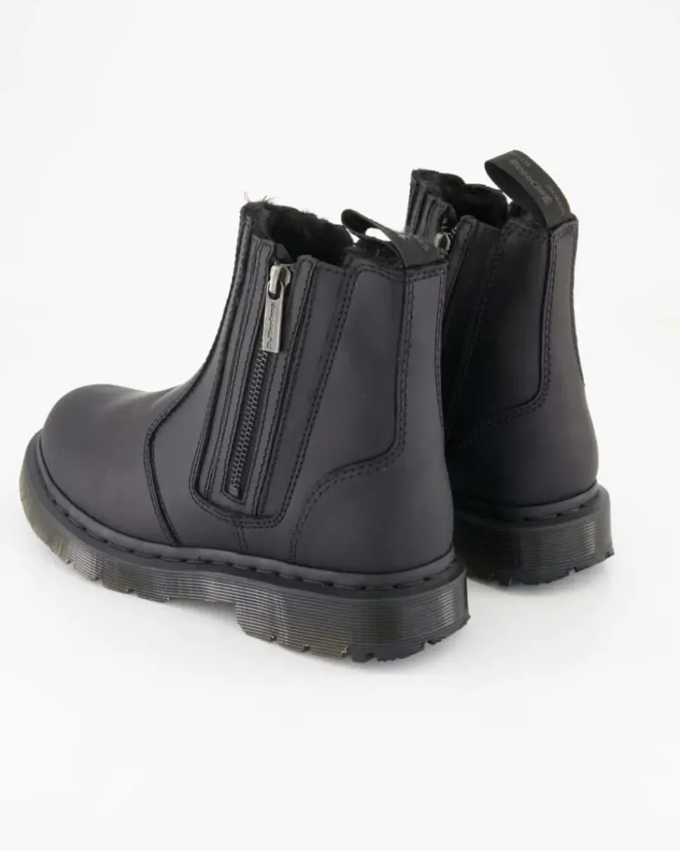2976 Alyson w/zips Stiefeletten in Schwarz