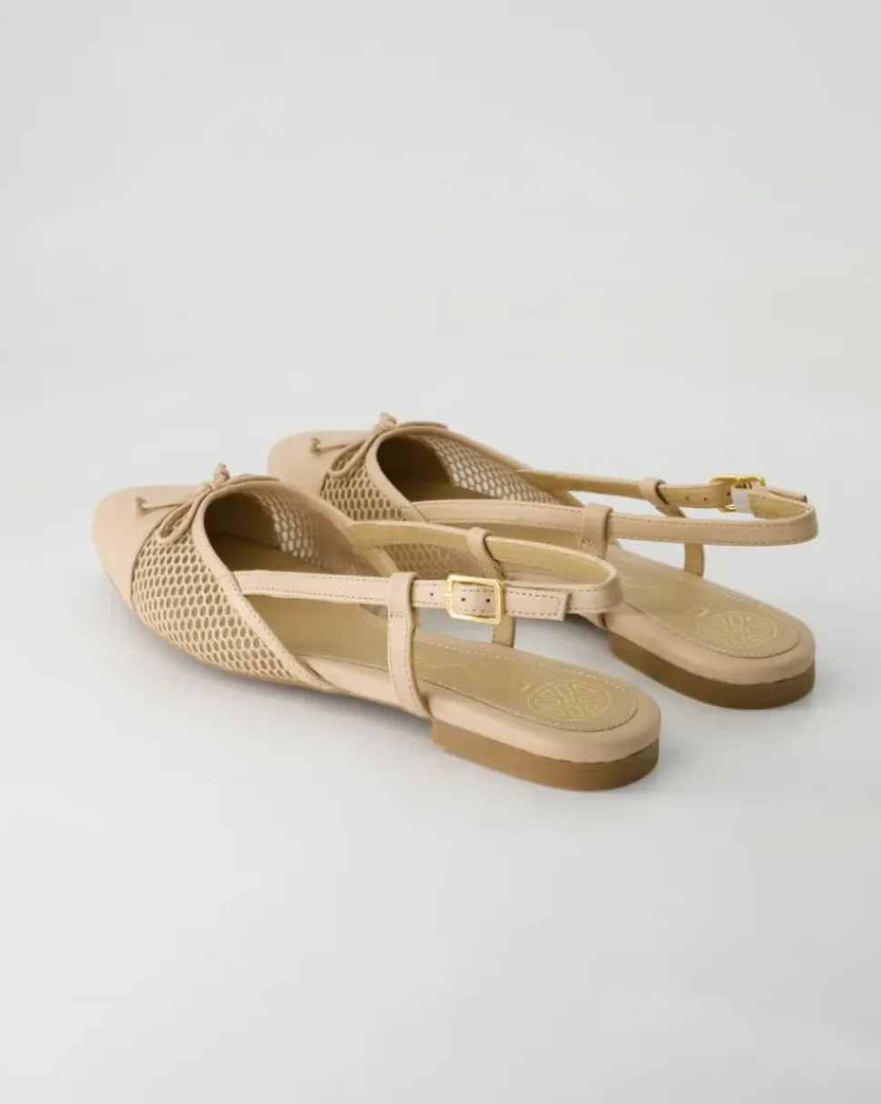 Amale Slingpumps in Beige