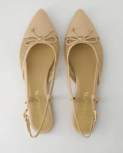 Amale Slingpumps in Beige