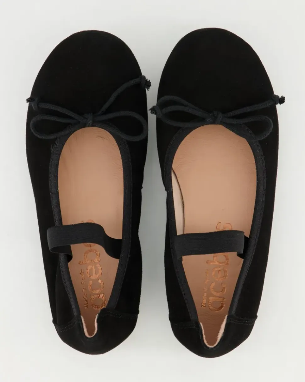 6009AN Ballerinas in Schwarz
