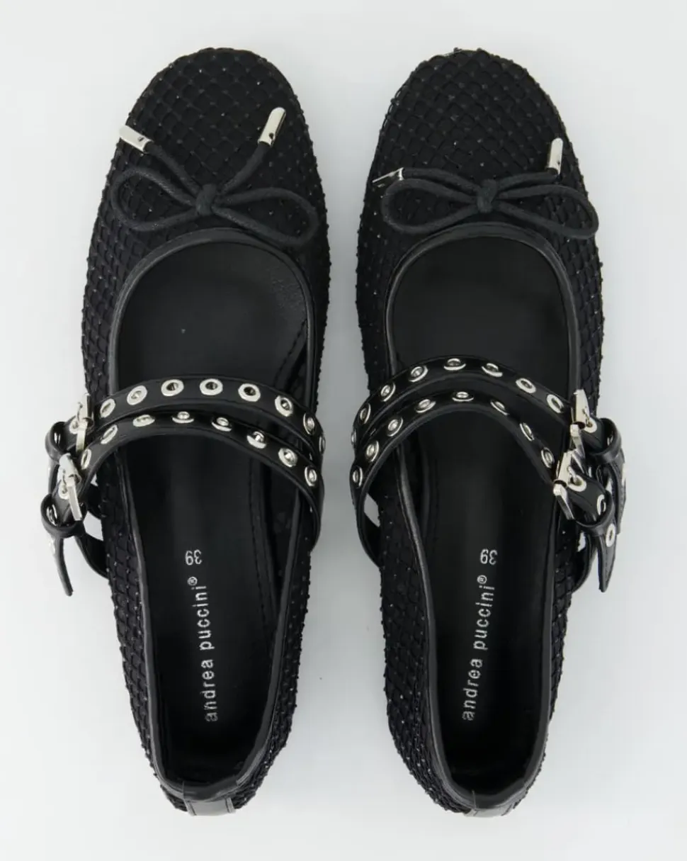 AP H-L53 Ballerinas in Schwarz