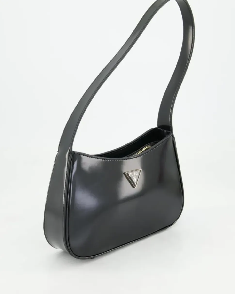 Arnela Top Zip Shoulder Bag Handtasche in Schwarz