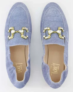 Arona Slipper in Blau