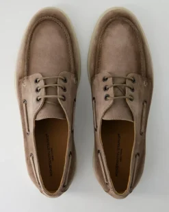 A518-10 Schnürschuhe in Grau