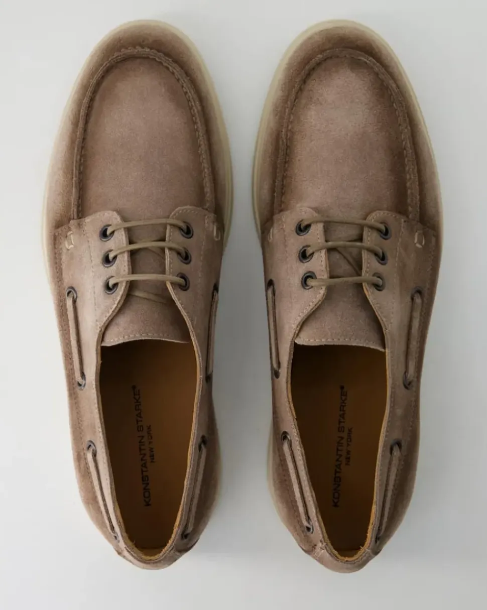 A518-10 Schnürschuhe in Grau
