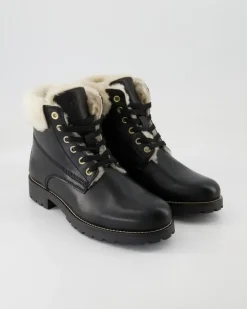 A5494-47 Schnürstiefel in Schwarz