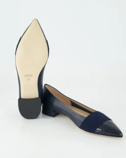 A8008-SF Ballerinas in Blau