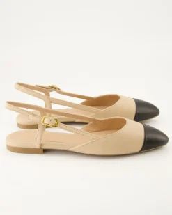 Asley Slingpumps in Beige