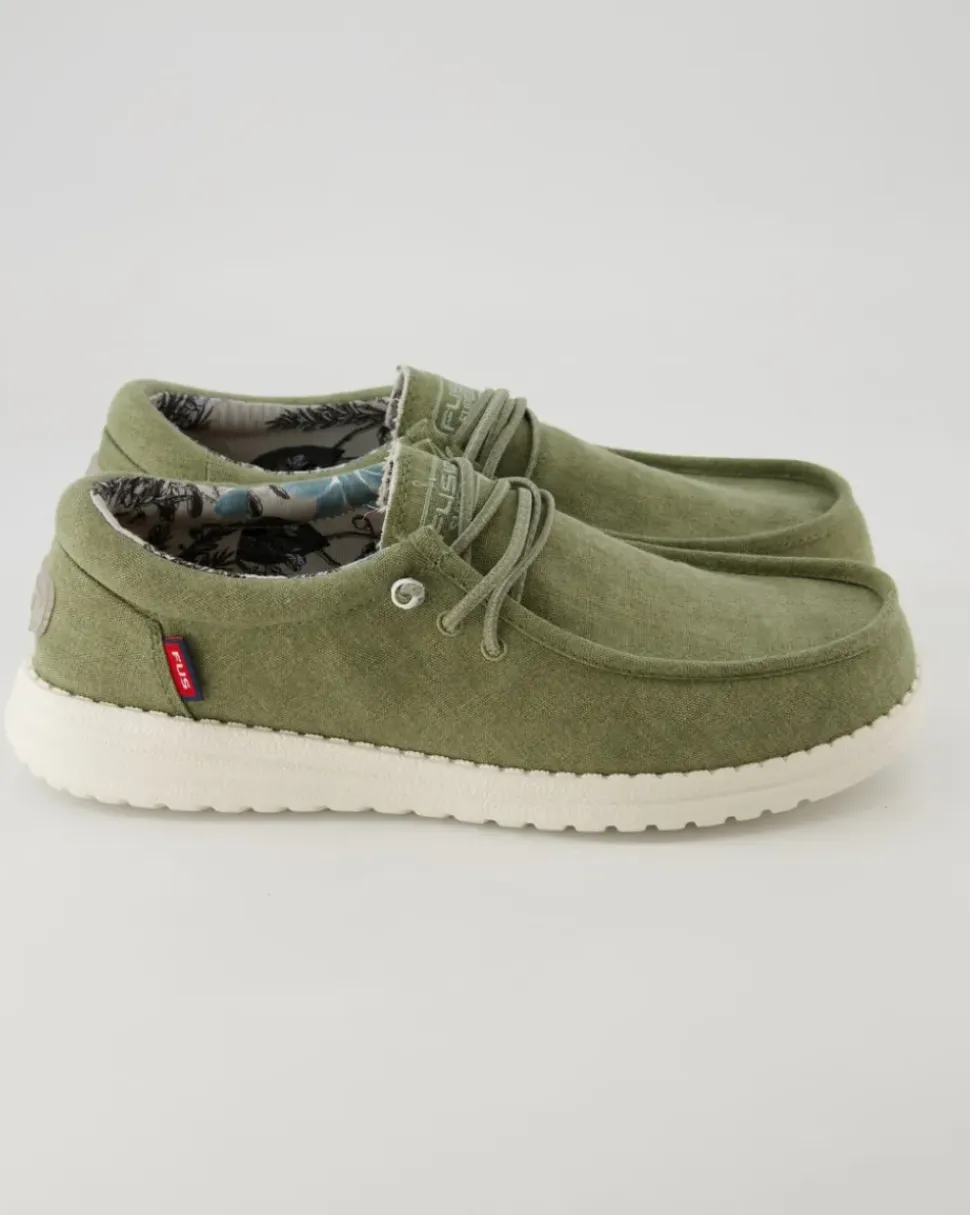 221-0102A-122 Slipper in Grün