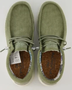 221-0102A-122 Slipper in Grün