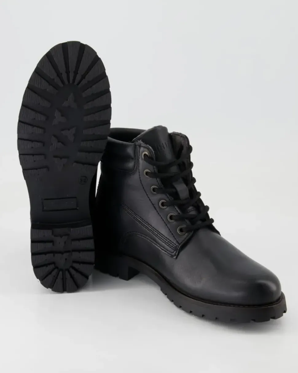 A7638-25 Stiefeletten in Schwarz