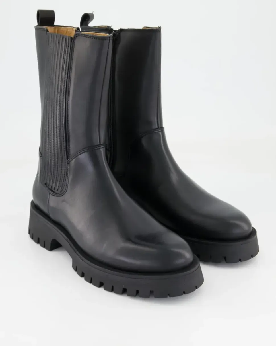 A8778-01 Stiefeletten in Schwarz