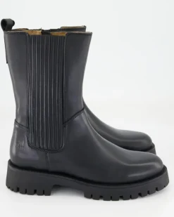 A8778-01 Stiefeletten in Schwarz