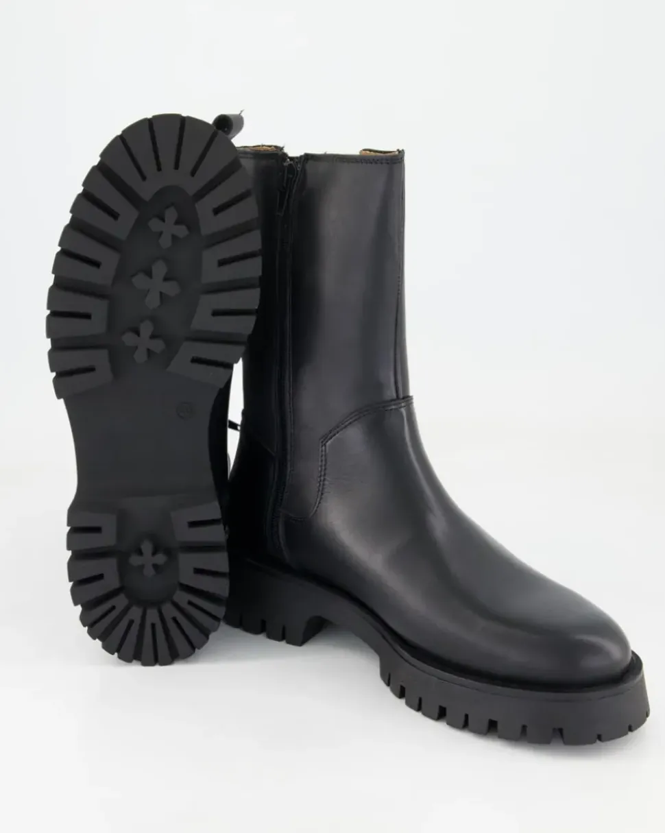 A8778-01 Stiefeletten in Schwarz