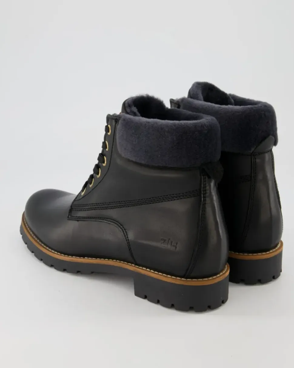 A5494-21 Stiefeletten in Schwarz